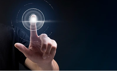 Biometric fingerprint clock-in for shift attendance tracking with Aeonox time and attendance software
