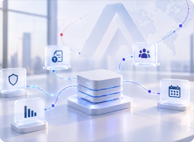 Aeonox MCP server securely connecting AI clients to HR, payroll, attendance and analytics data